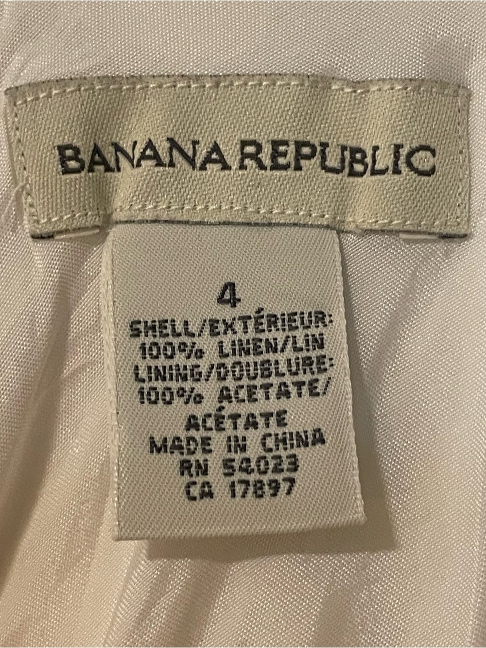 Banana Republic White Maxi Slip Dress - Picture 4 of 4